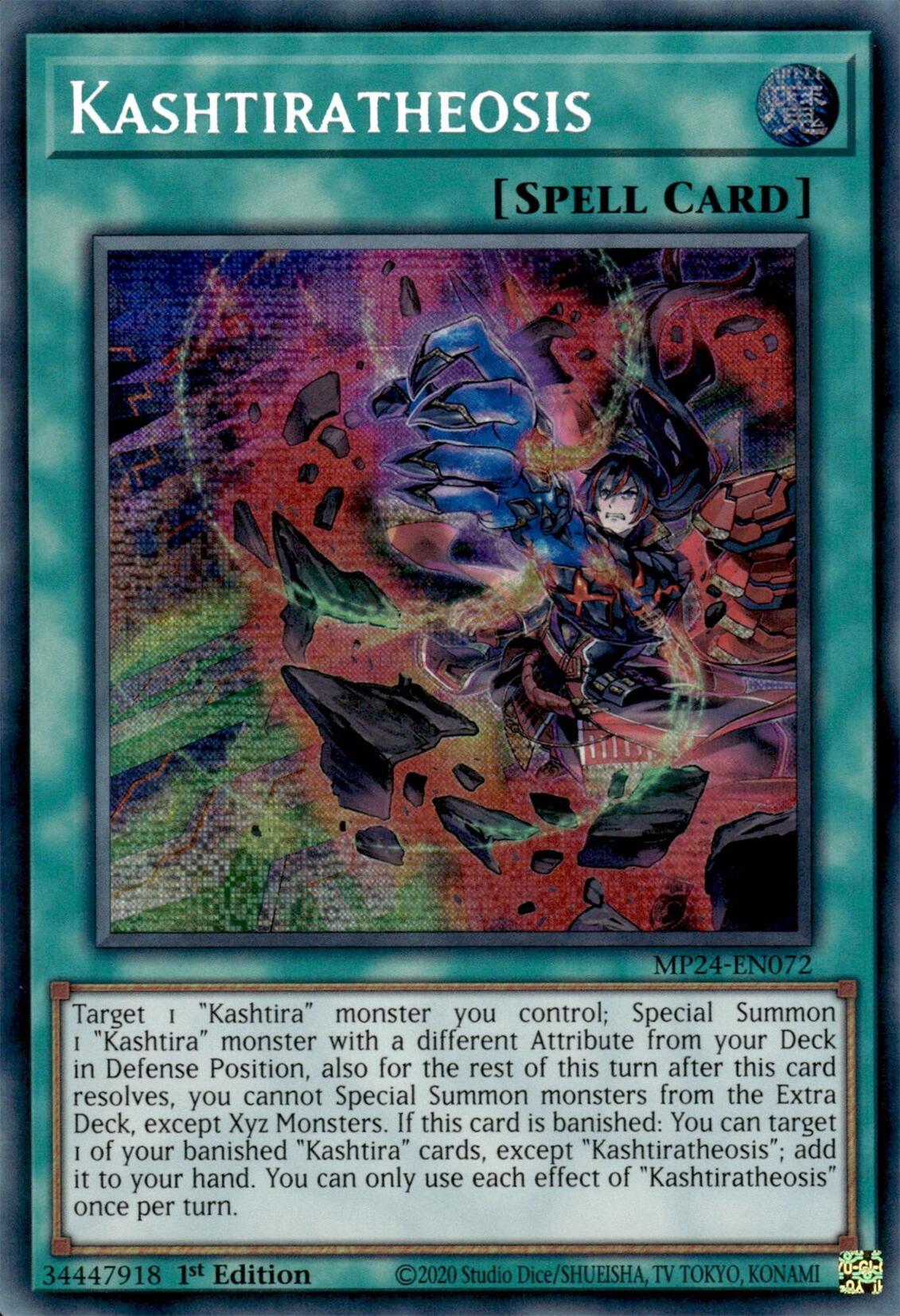 Kashtiratheosis [MP24-EN072] Prismatic Secret Rare | Enigma On Main