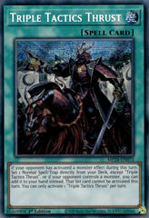 Triple Tactics Thrust [MP24-EN073] Prismatic Secret Rare | Enigma On Main