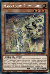 Mannadium Riumheart [MP24-EN079] Prismatic Secret Rare | Enigma On Main