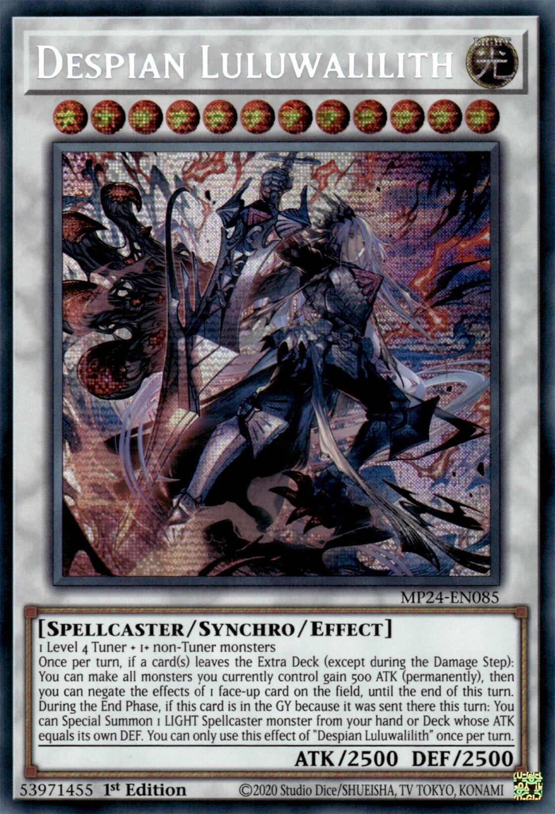 Despian Luluwalilith [MP24-EN085] Prismatic Secret Rare | Enigma On Main