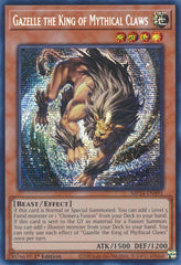 Gazelle the King of Mythical Claws [MP24-EN091] Prismatic Secret Rare | Enigma On Main