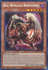 Big-Winged Berfomet [MP24-EN092] Prismatic Secret Rare | Enigma On Main