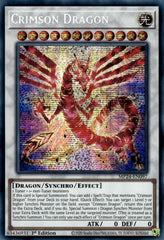 Crimson Dragon (card) [MP24-EN097] Prismatic Secret Rare | Enigma On Main