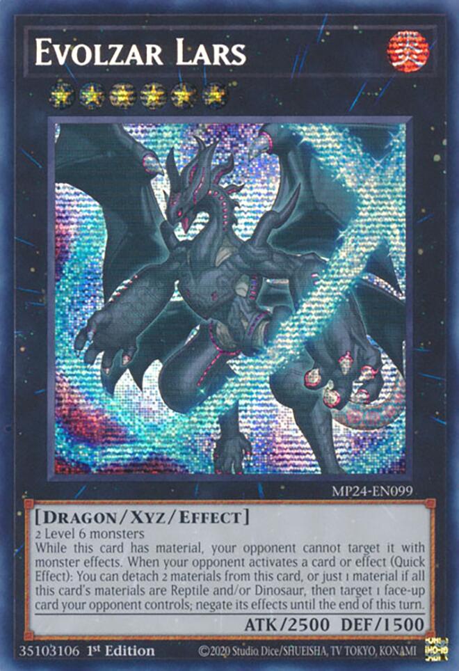 Evolzar Lars [MP24-EN099] Prismatic Secret Rare | Enigma On Main