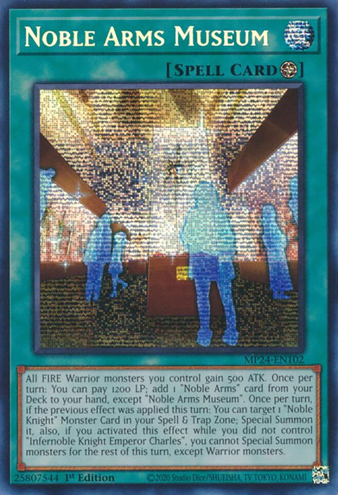 Noble Arms Museum [MP24-EN102] Prismatic Secret Rare | Enigma On Main