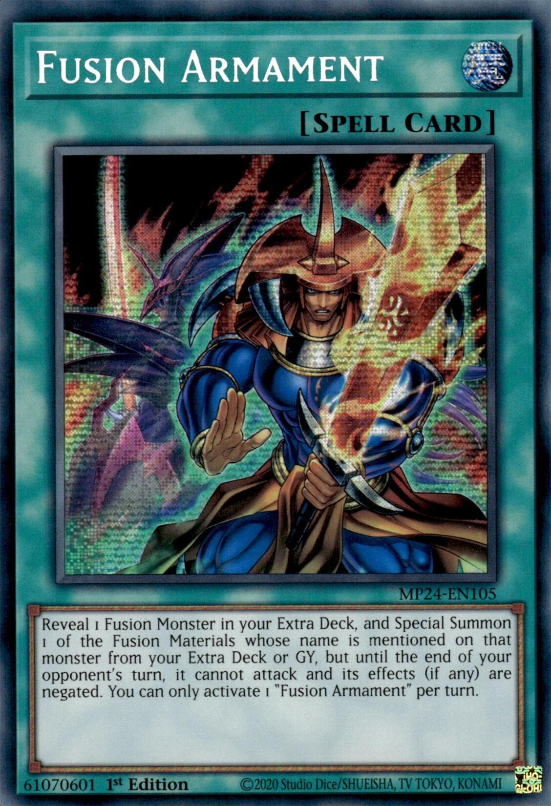 Fusion Armament [MP24-EN105] Prismatic Secret Rare | Enigma On Main