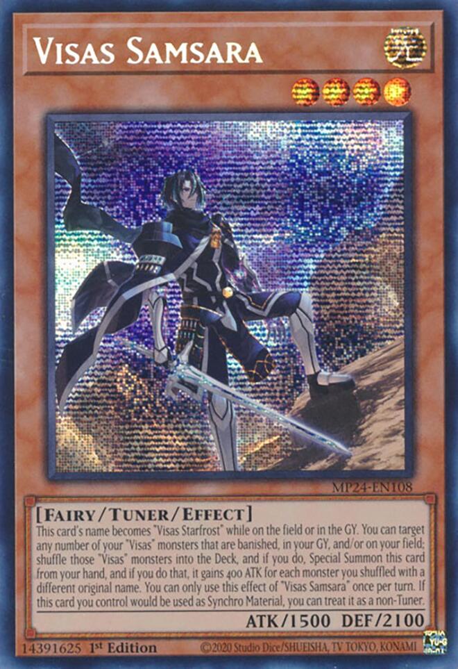 Visas Samsara [MP24-EN108] Prismatic Secret Rare | Enigma On Main