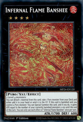 Infernal Flame Banshee [MP24-EN120] Prismatic Secret Rare | Enigma On Main