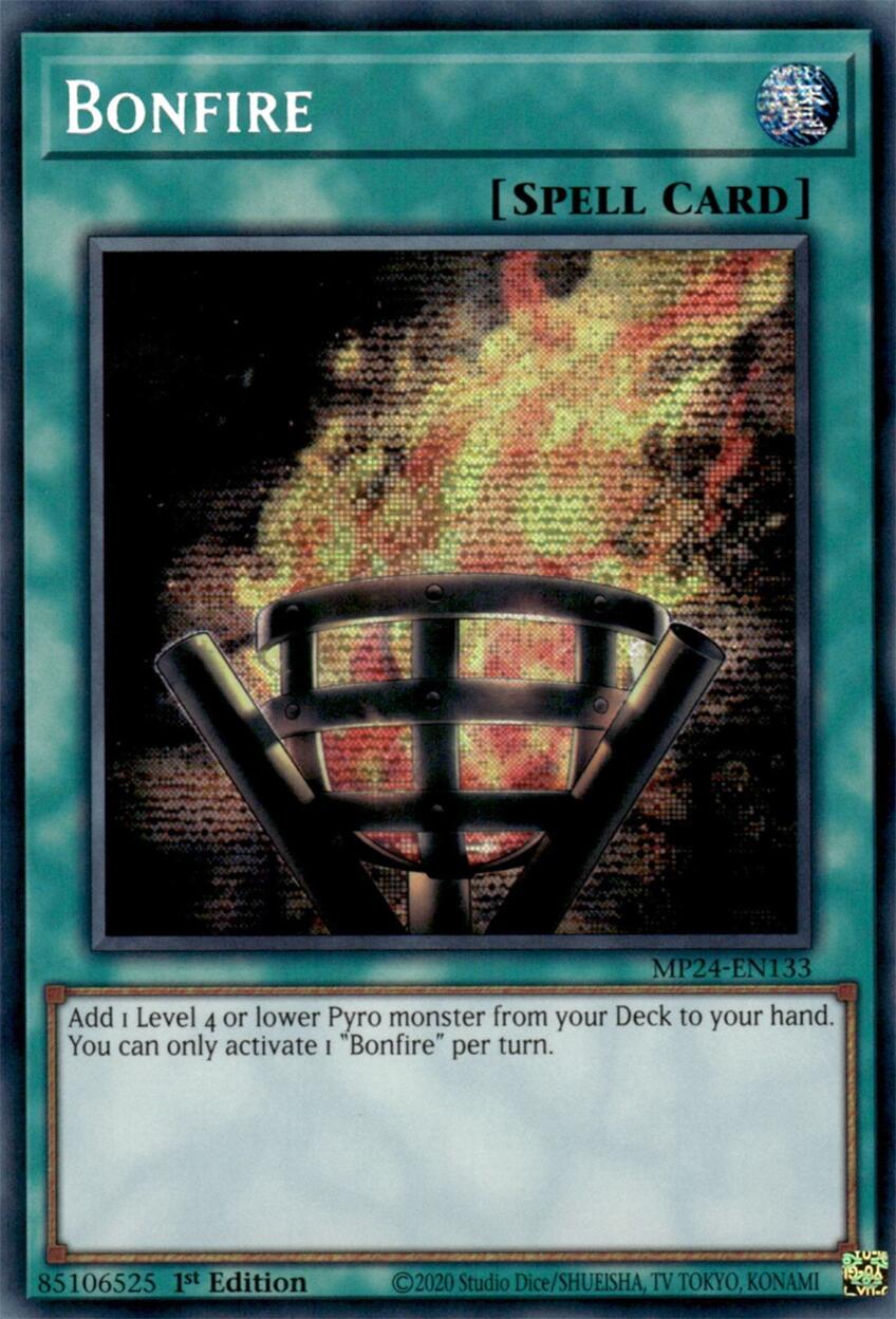 Bonfire [MP24-EN133] Prismatic Secret Rare | Enigma On Main