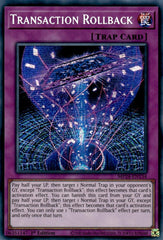 Transaction Rollback [MP24-EN134] Prismatic Secret Rare | Enigma On Main