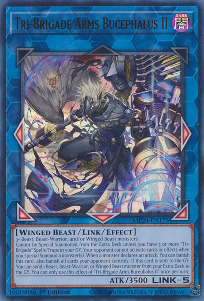 Tri-Brigade Arms Bucephalus II [MP24-EN175] Ultra Rare | Enigma On Main