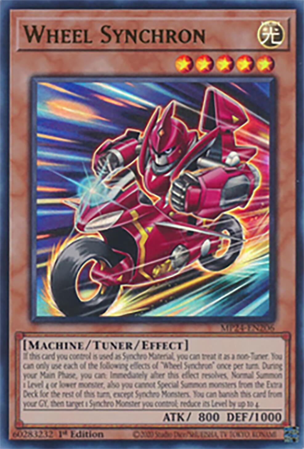 Wheel Synchron [MP24-EN206] Ultra Rare | Enigma On Main