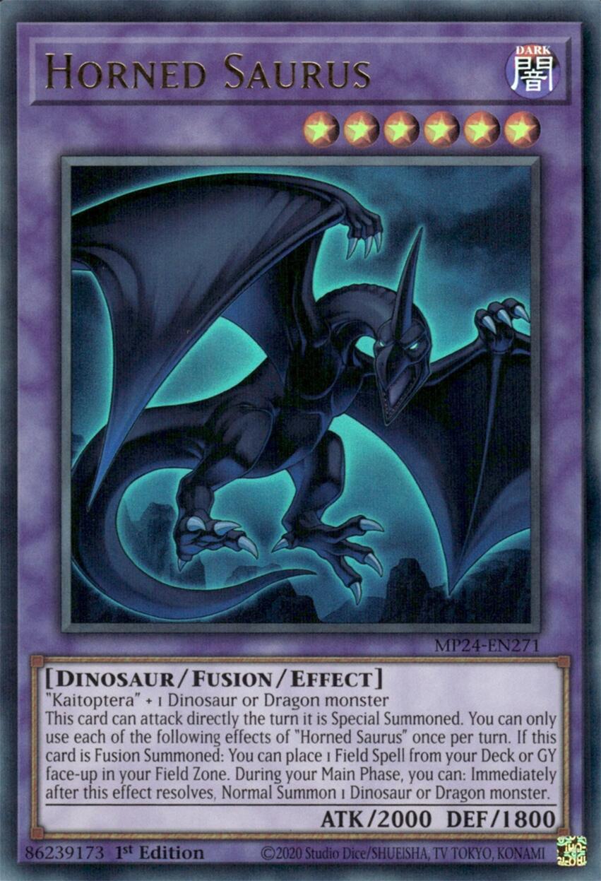 Horned Saurus [MP24-EN271] Ultra Rare | Enigma On Main