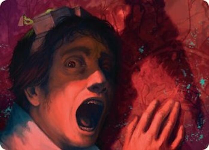 Murder Art Card [Duskmourn: House of Horror Art Series] | Enigma On Main