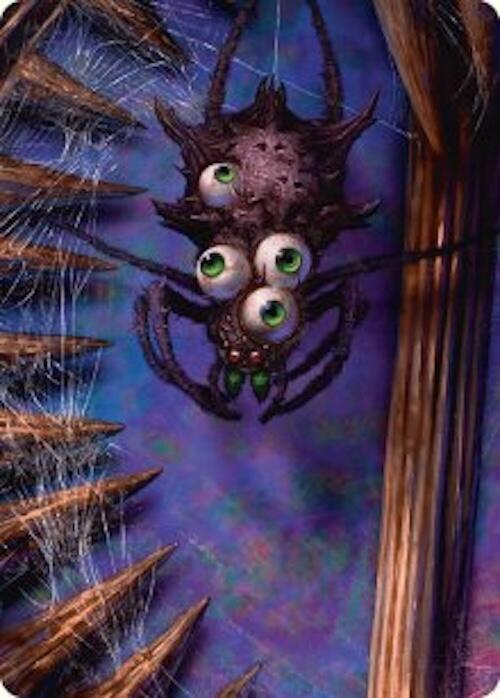 Spider Art Card [Duskmourn: House of Horror Art Series] | Enigma On Main