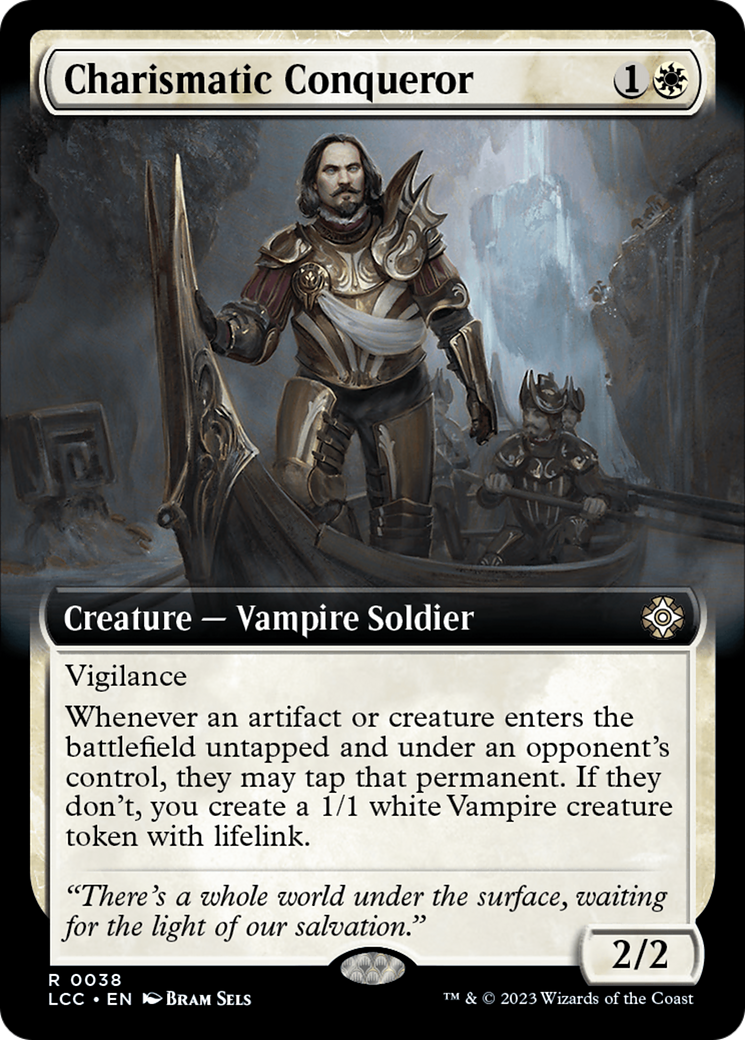 Charismatic Conqueror (Extended Art) [The Lost Caverns of Ixalan Commander] | Enigma On Main