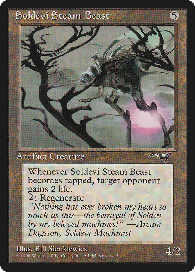 Soldevi Steam Beast (Purple Light Background) [Alliances] | Enigma On Main