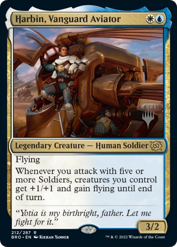 Harbin, Vanguard Aviator (Promo Pack) [The Brothers' War Promos] | Enigma On Main