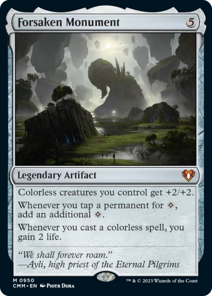 Forsaken Monument [Commander Masters] | Enigma On Main