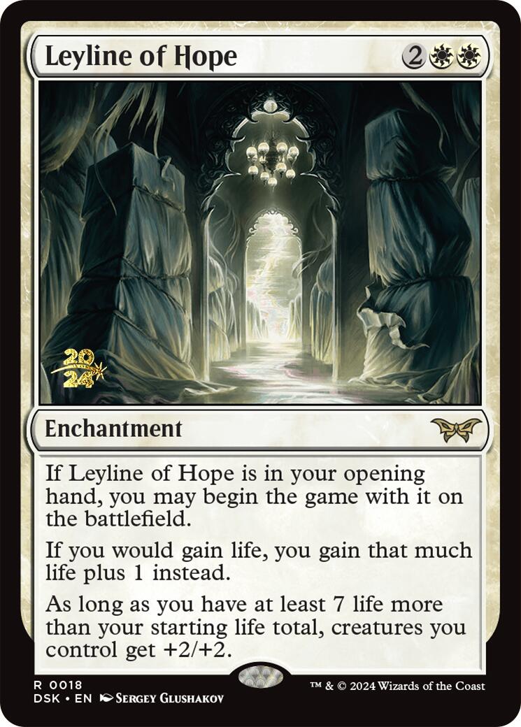 Leyline of Hope [Duskmourn: House of Horror Prerelease Promos] | Enigma On Main