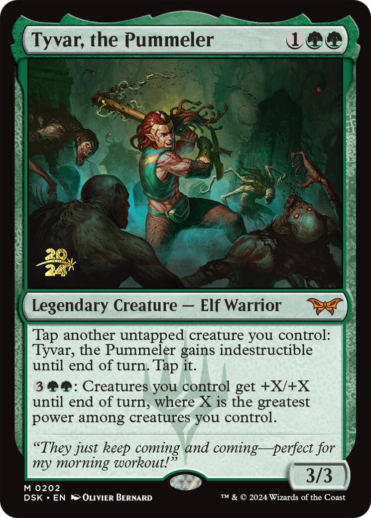 Tyvar, the Pummeler [Duskmourn: House of Horror Prerelease Promos] | Enigma On Main