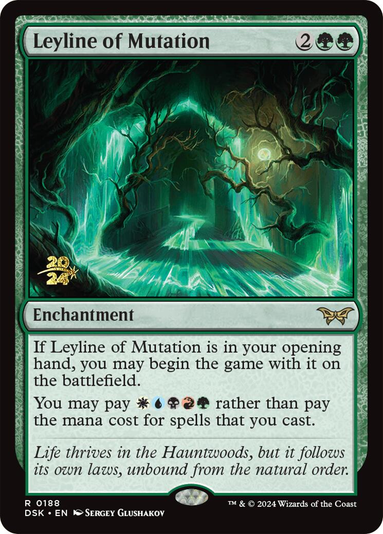 Leyline of Mutation [Duskmourn: House of Horror Prerelease Promos] | Enigma On Main