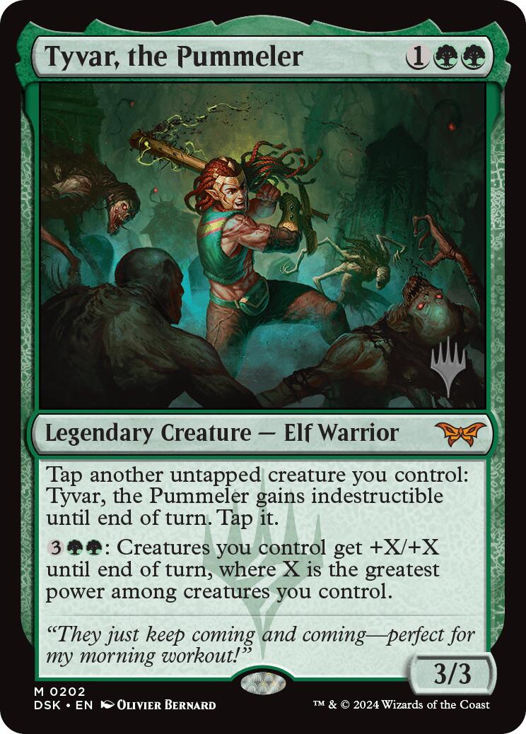 Tyvar, the Pummeler [Duskmourn: House of Horror Promos] | Enigma On Main