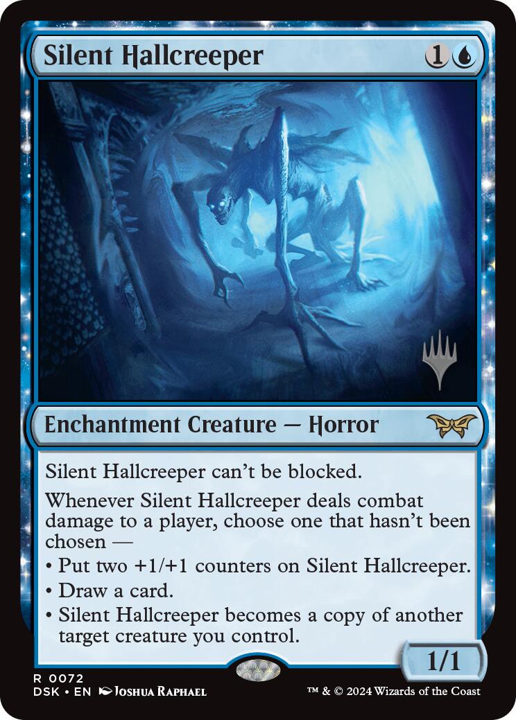 Silent Hallcreeper [Duskmourn: House of Horror Promos] | Enigma On Main