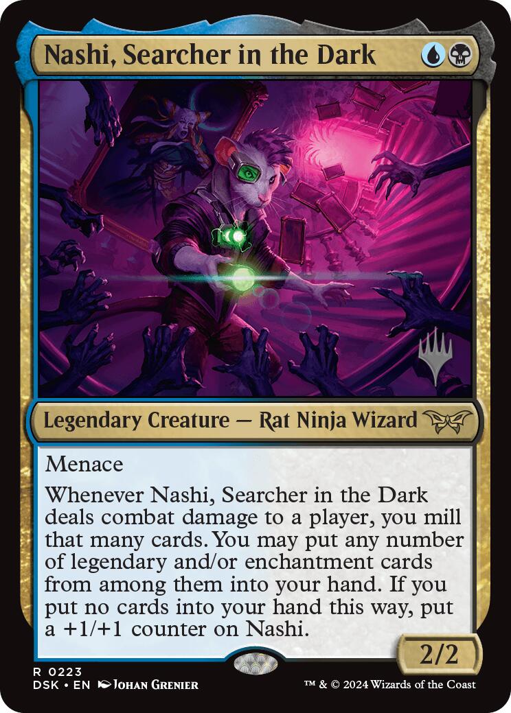 Nashi, Searcher in the Dark (Promo Pack) [Duskmourn: House of Horror Promos] | Enigma On Main