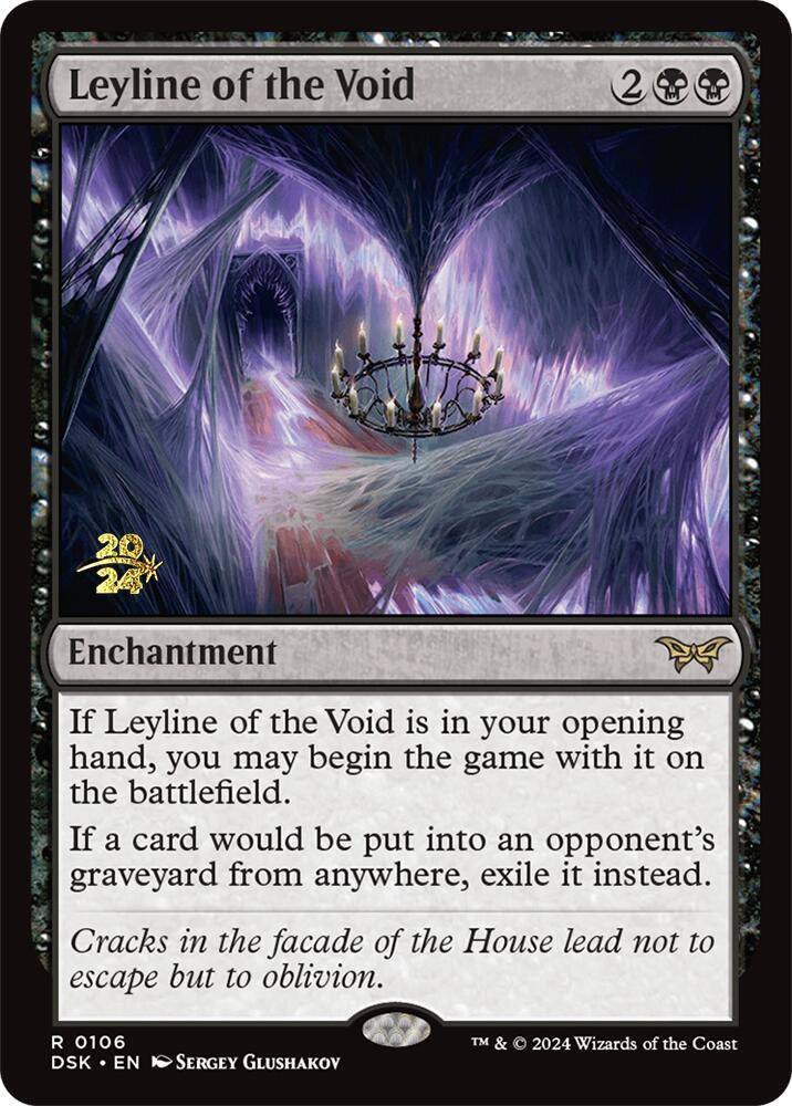 Leyline of the Void (0106) [Duskmourn: House of Horror Prerelease Promos] | Enigma On Main