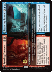 Roaring Furnace // Steaming Sauna [Duskmourn: House of Horror Prerelease Promos] | Enigma On Main