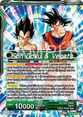 Son Goku & Vegeta // Vegito, Prodigious Fusion (Alternate Art) (BT26-060) [Ultimate Advent] | Enigma On Main