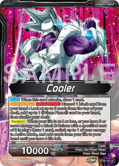 Cool // Golden Cooler, Dimension-Transcending Growth (Alternate Art) (BT26-120) [Ultimate Advent] | Enigma On Main