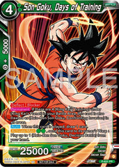 Son Goku, Days of Training (Zenkai Series Tournament Pack Vol.9) (P-631) [Promotion Cards] | Enigma On Main