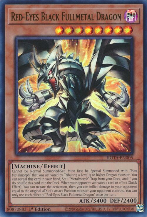 Red-Eyes Black Fullmetal Dragon [ROTA-EN005] Ultra Rare | Enigma On Main