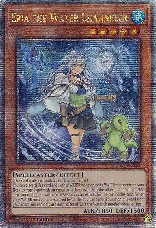 Eria the Water Channeler (Quarter Century Secret Rare) [ROTA-EN023] Quarter Century Secret Rare | Enigma On Main