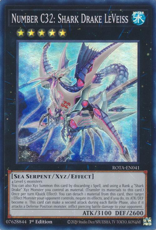 Number C32: Shark Drake LeVeiss [ROTA-EN041] Super Rare | Enigma On Main