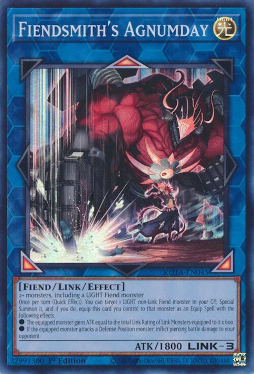Fiendsmith's Agnumday [ROTA-EN045] Super Rare | Enigma On Main