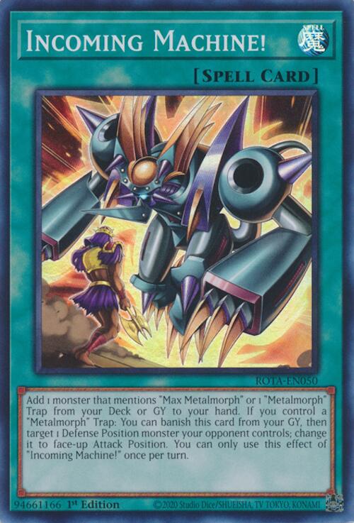 Incoming Machine! [ROTA-EN050] Super Rare | Enigma On Main