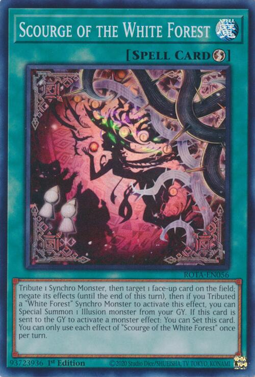 Scourge of the White Forest [ROTA-EN056] Super Rare | Enigma On Main