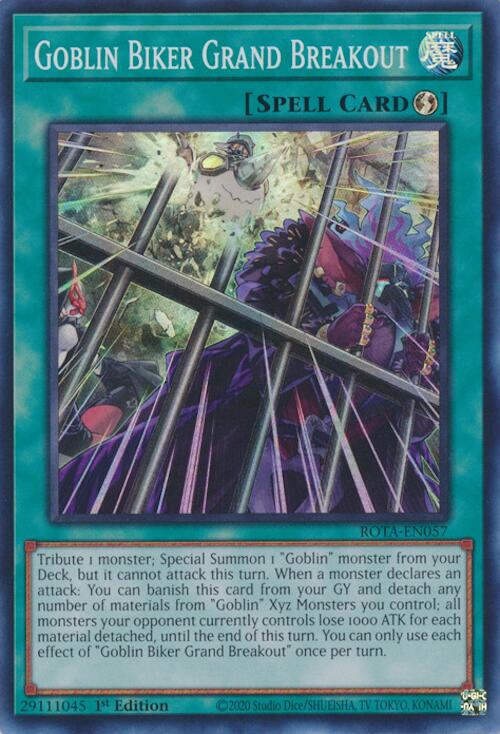 Goblin Biker Grand Breakout [ROTA-EN057] Super Rare | Enigma On Main