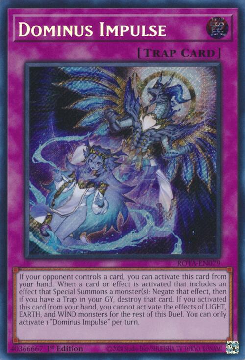 Dominus Impulse [ROTA-EN079] Secret Rare | Enigma On Main