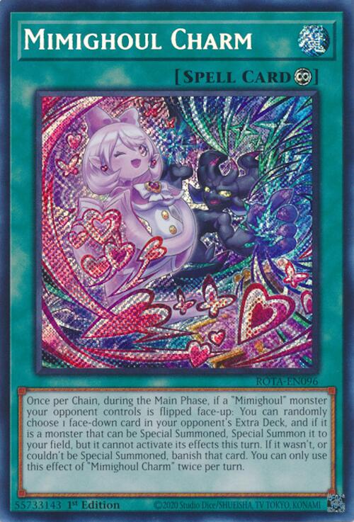 Mimighoul Charm [ROTA-EN096] Secret Rare | Enigma On Main