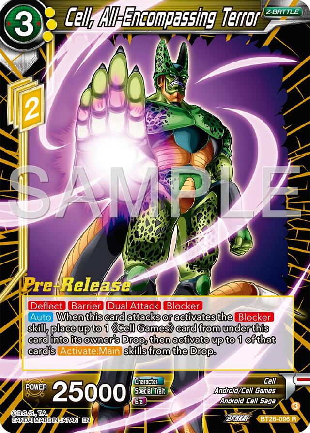 Cell, All-Encompassing Terror (BT26-096) [Ultimate Advent Prerelease Promos] | Enigma On Main