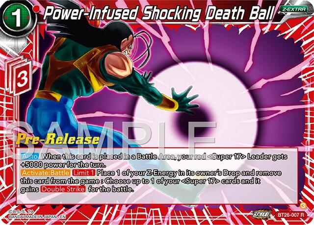 Power-Infused Shocking Death Ball (BT26-007) [Ultimate Advent Prerelease Promos] | Enigma On Main