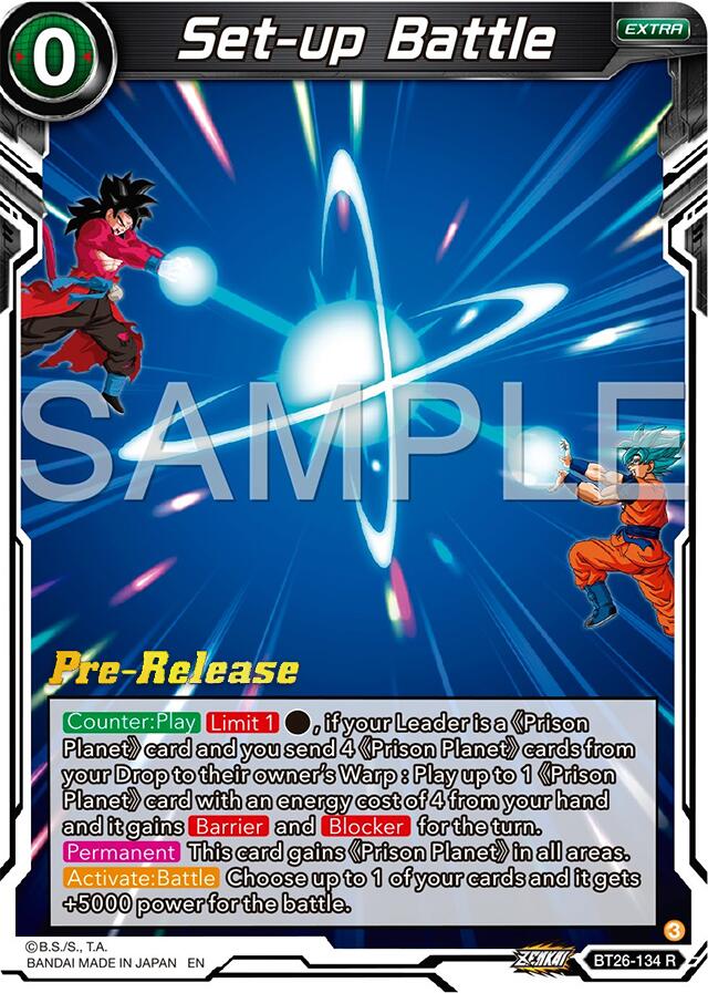 Set-up Battle (BT26-134) [Ultimate Advent Prerelease Promos] | Enigma On Main