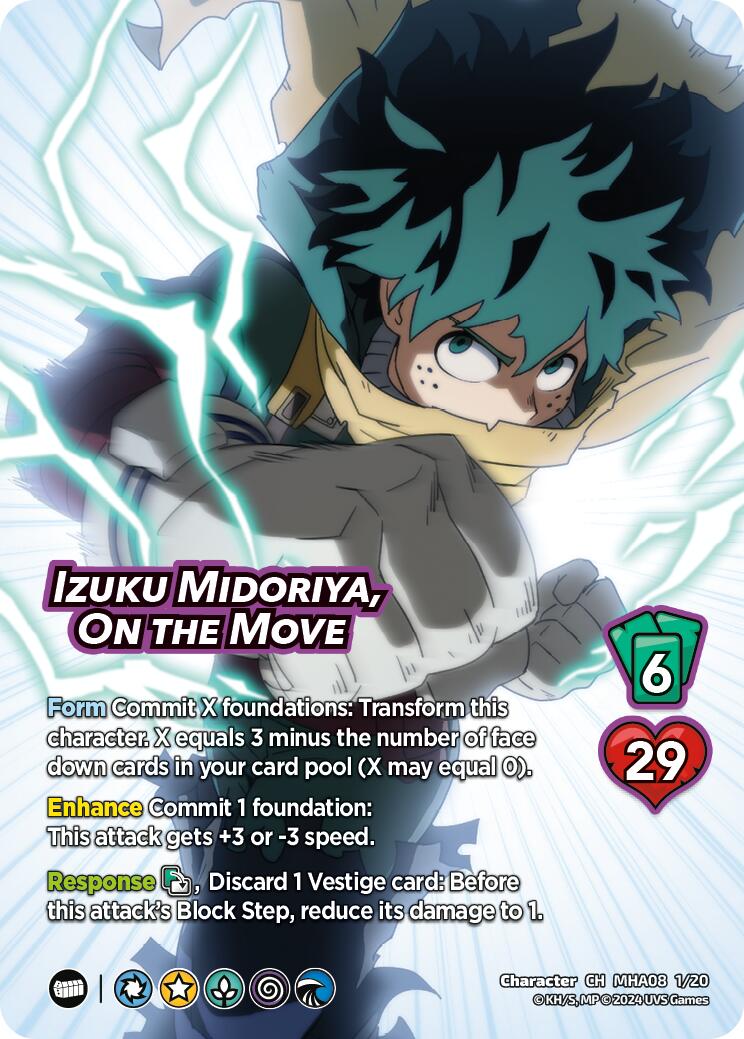 Izuku Midoriya, On the Move [Challenger Series: My Hero Academia - Dark Hero Arc] | Enigma On Main