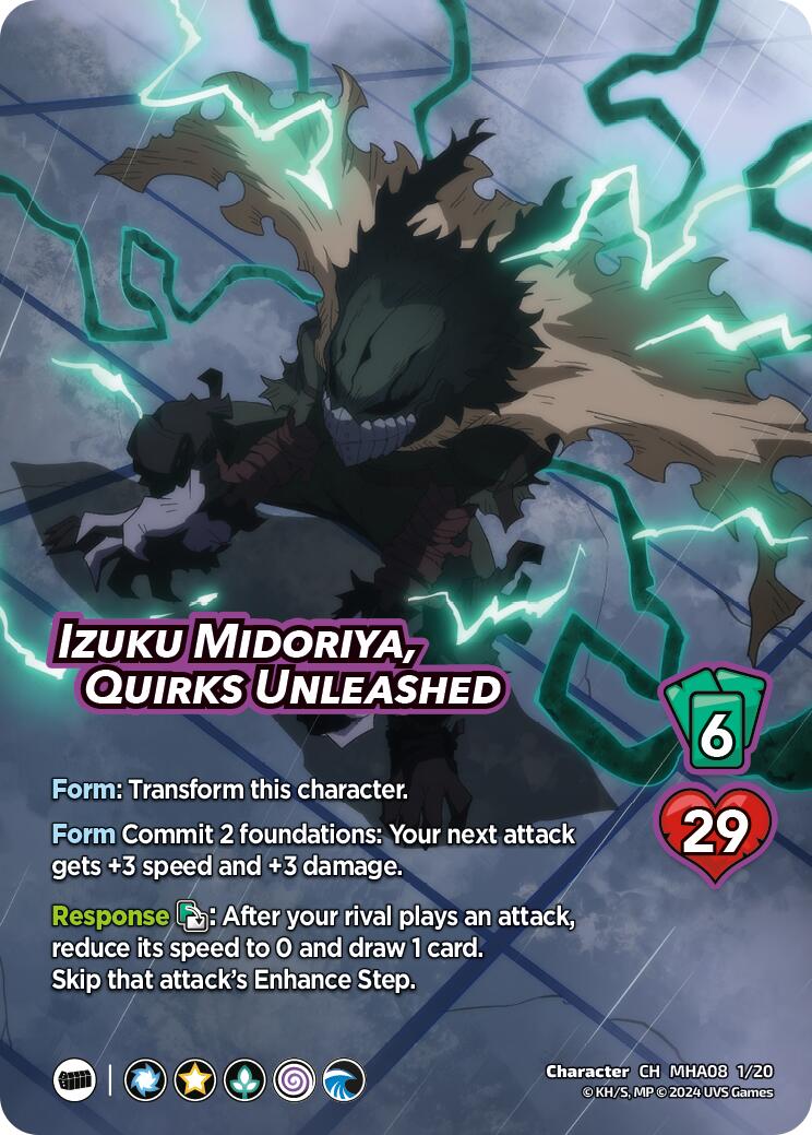 Izuku Midoriya, Quirks Unleashed [Challenger Series: My Hero Academia - Dark Hero Arc] | Enigma On Main