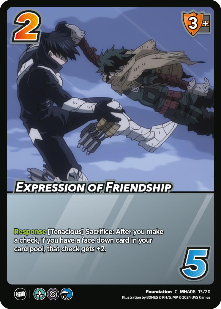 Expression of Friendship [Challenger Series: My Hero Academia - Dark Hero Arc] | Enigma On Main