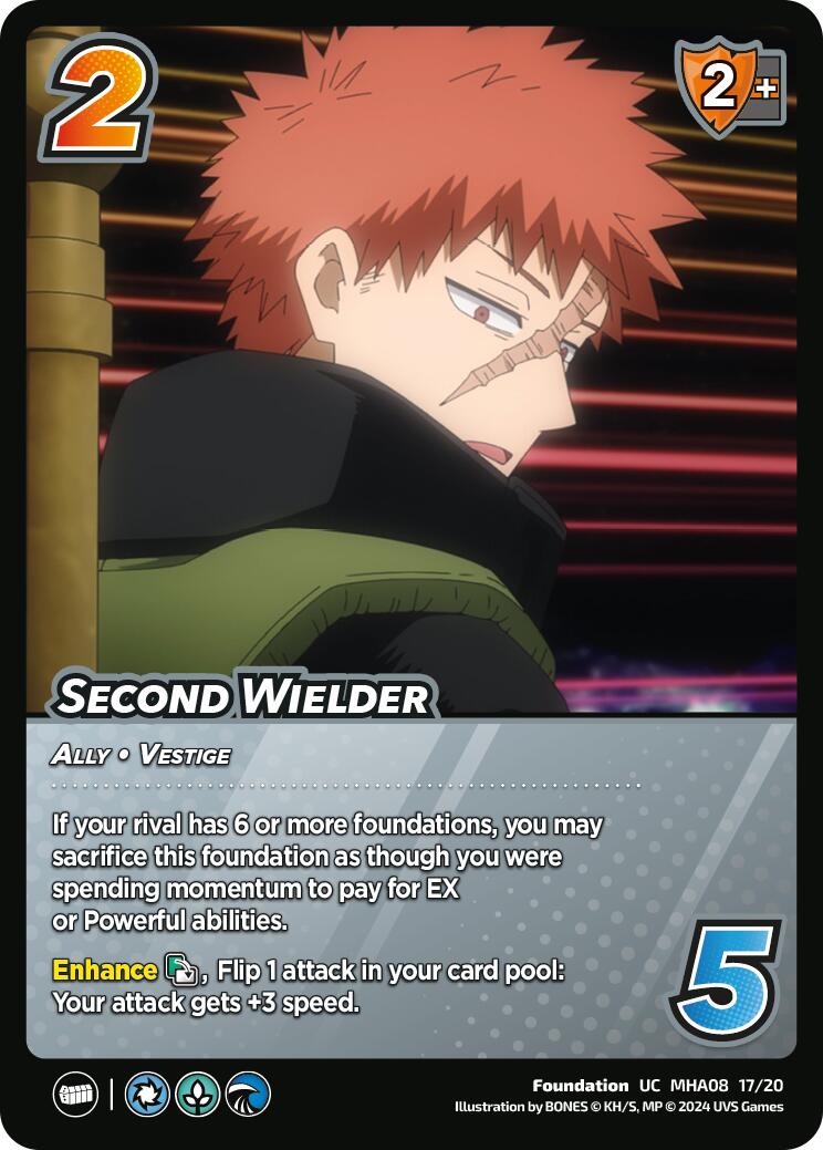 Second Wielder [Challenger Series: My Hero Academia - Dark Hero Arc] | Enigma On Main